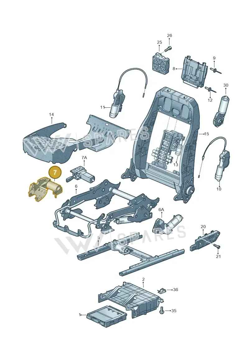 4E0959761 — Audi A8/S8/qu. lang    08> (2007-) diagram 258959200, position 7
