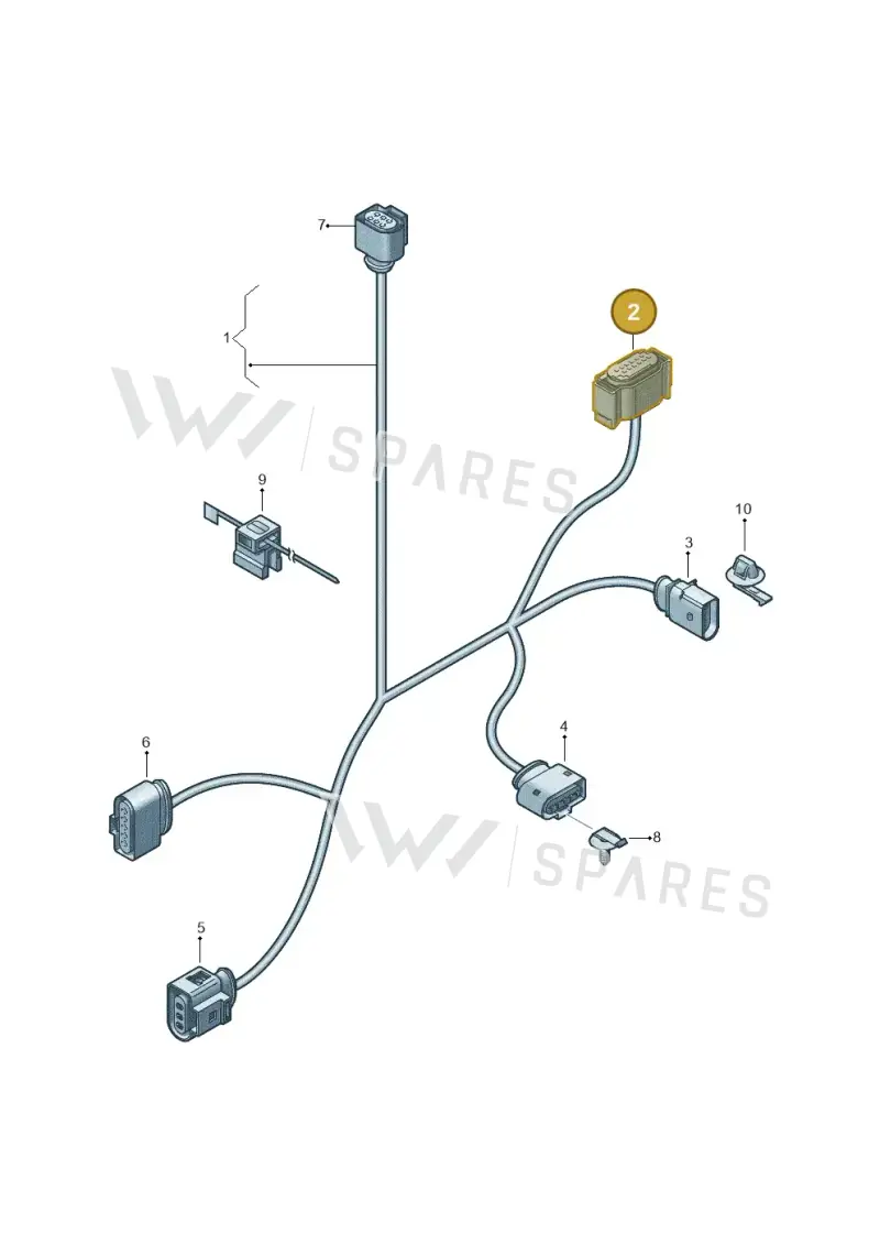 4E0973812A — Audi A8L qu. 3.0 TDI (2013-2018) diagram 696972600, position 2