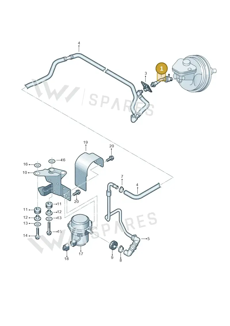4E1611931BD — Audi A8/S8/qu. lang    08> (2007-) diagram 291611850, position 1