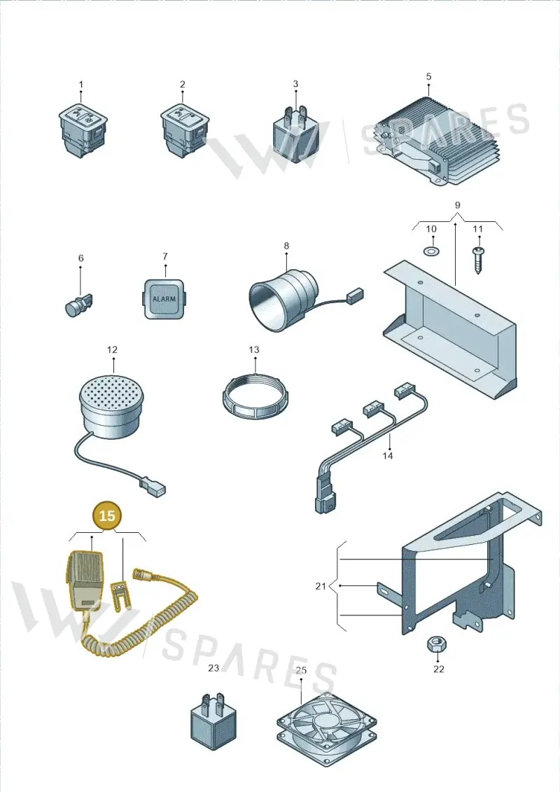 4E4035711 — Audi A8L qu. 3.0 TDI (2009-2014) diagram 696907680, position 15