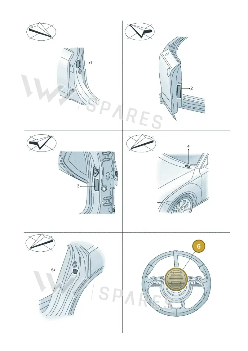 4F0010548 — Audi RS3 Limousine (2017-2020) diagram 858010200, position 6