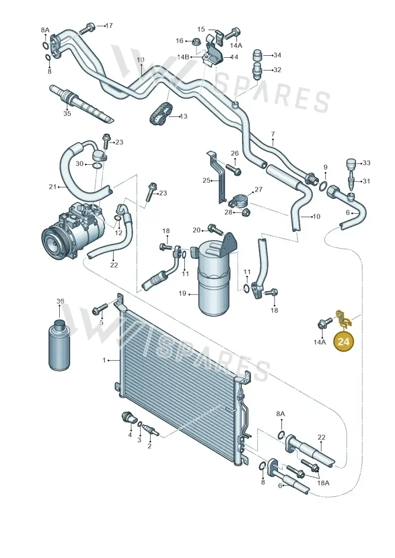 4F0260762 — Audi A8/S8/qu. lang    08> (2007-) diagram 291260410, position 24