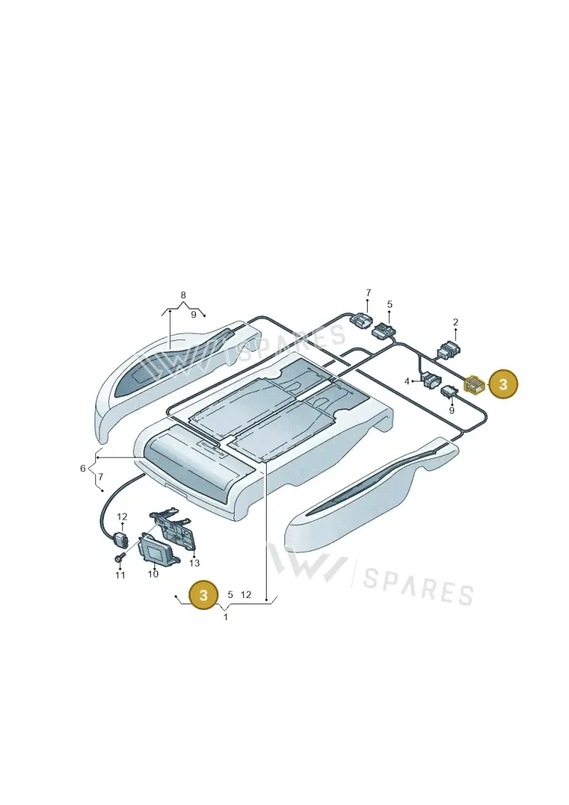 4F0937733E — Audi RS6 Avant (2019-2025) diagram 435963050, position 3
