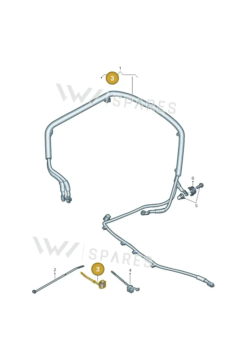 4F0971818A — Audi RS Q8 (2019-2025) diagram 859972600, position 3