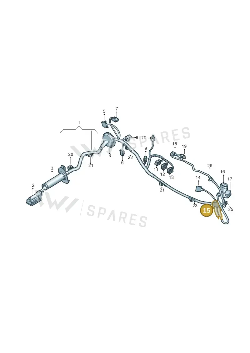 4F0971841E — Audi Q7 qu. 3.0 TDI (2015-2019) diagram 859972330, position 15