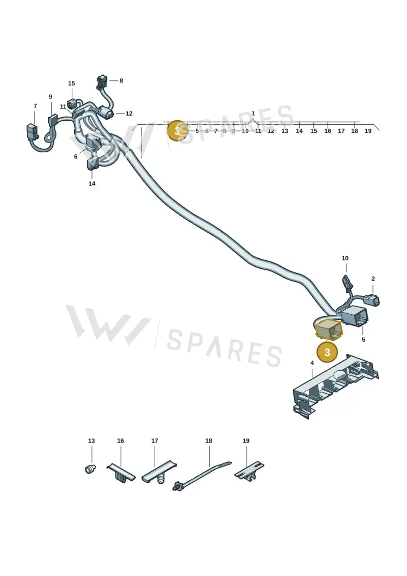 4F0972575A — Audi Q6 e-tron (2023-) diagram f5s972900, position 3