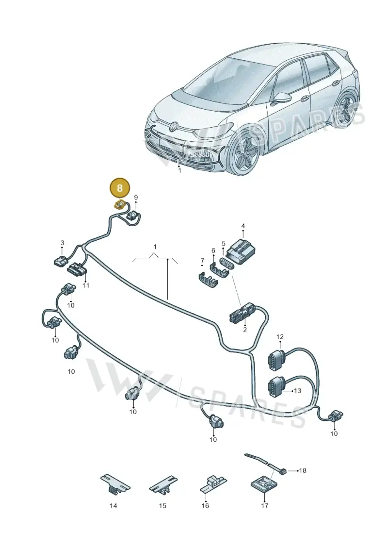 4F0973702F — Volkswagen ID.3 (2019-2025) diagram 10a971000, position 8