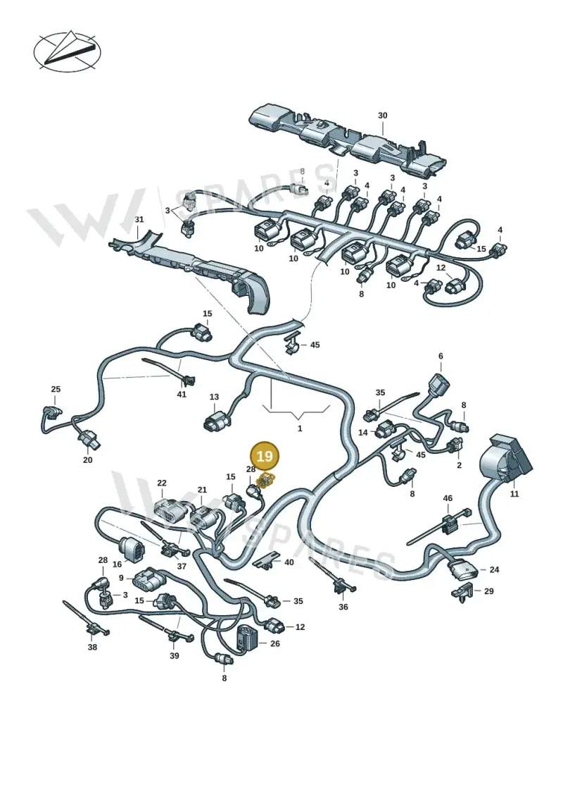 4F0973702F — SEAT CUPRA Formentor (2020-) diagram 5h0971018, position 19