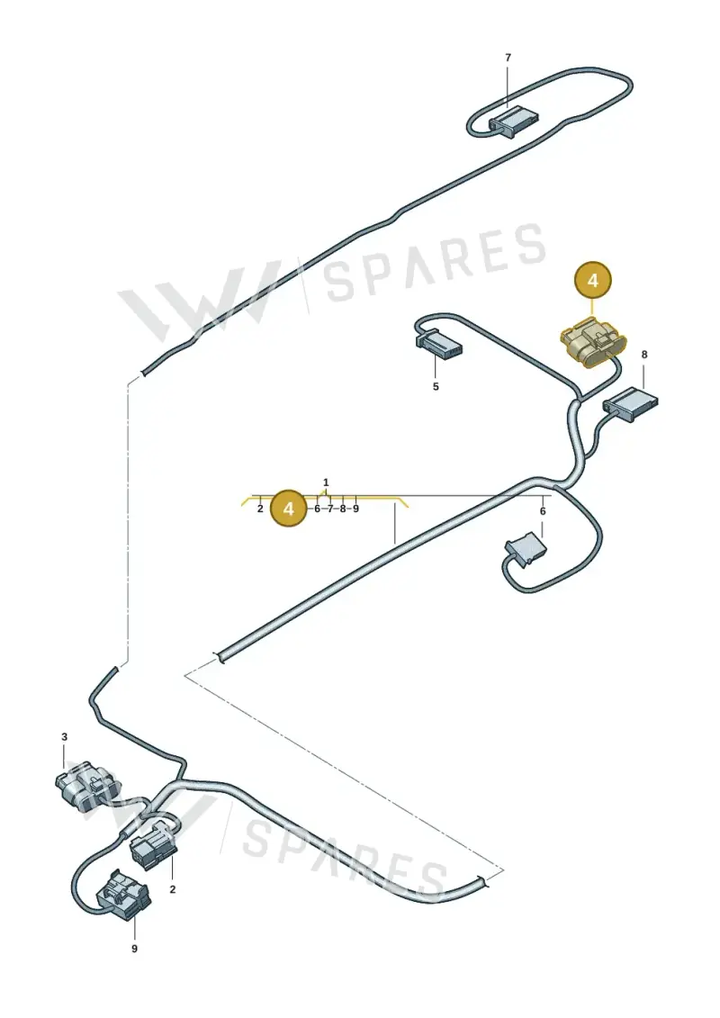 4F0973706 — Audi Q6 e-tron (2023-) diagram f5s972650, position 4
