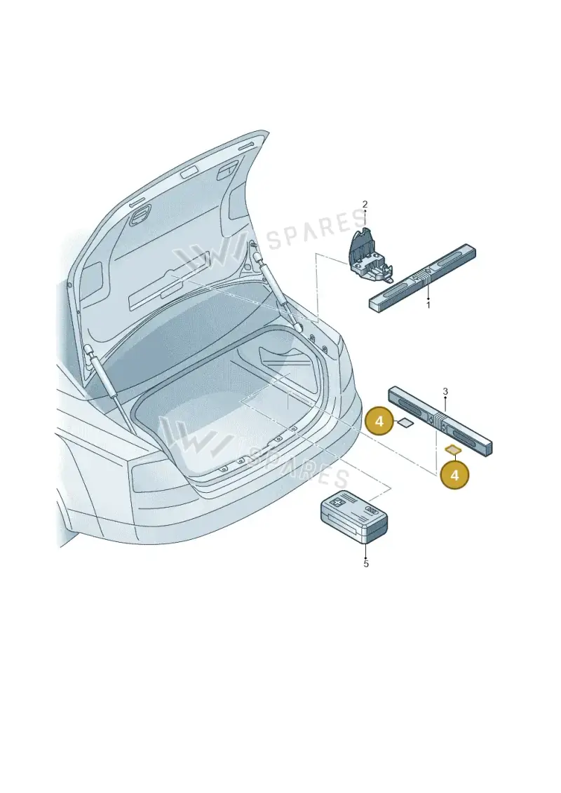 4F5861295 — Audi RS5 Cabrio (2012-2015) diagram 759860000, position 4