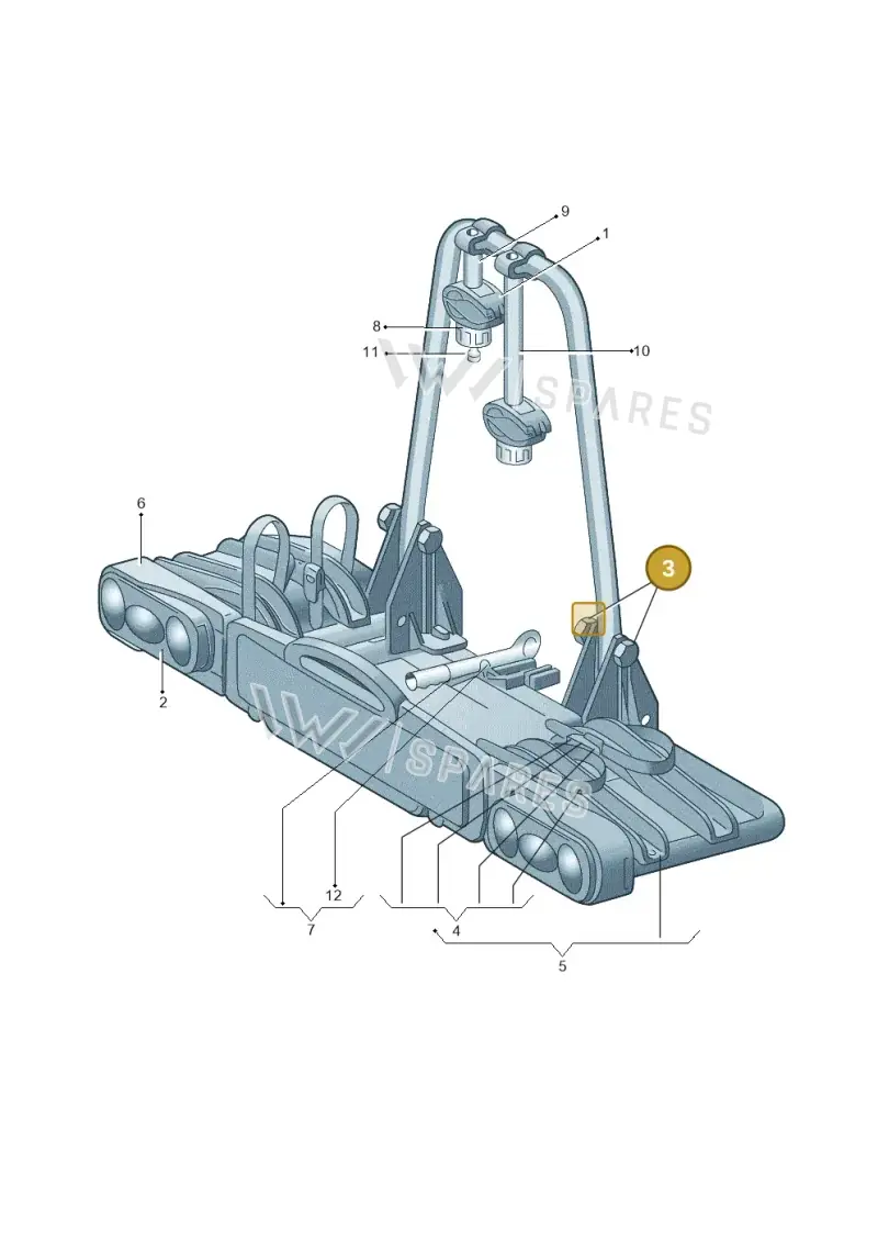 4F9071737A — Audi A6 Avant (2012-2018) diagram 647071660, position 3