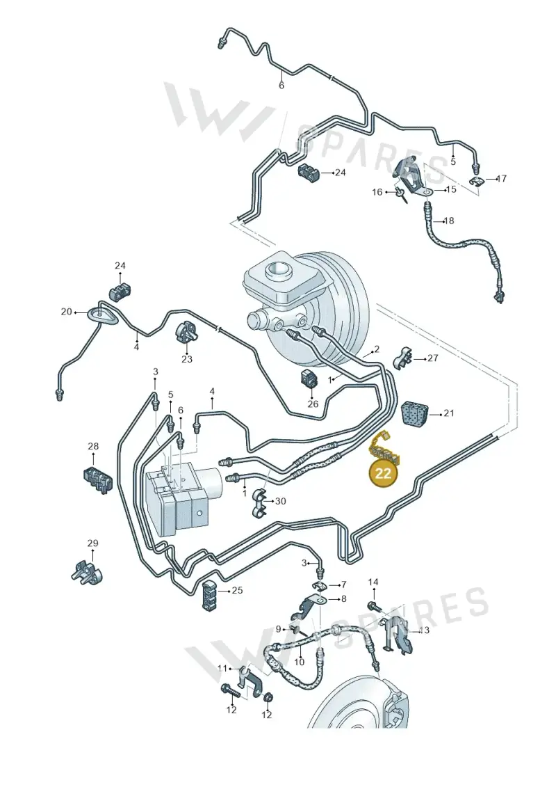 4G0611797 — Audi RS Q8 Quattro (2019-) diagram 859611200, position 22