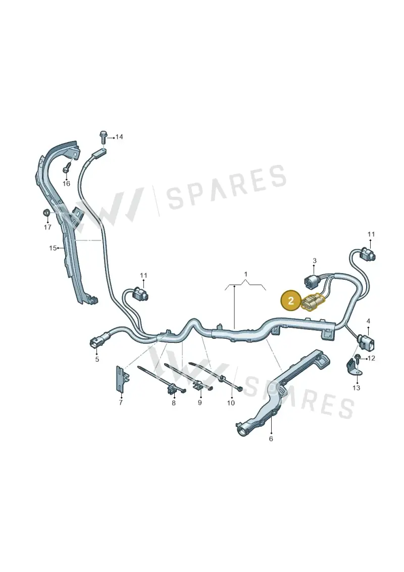 4G0906234A — Audi RS Q8 Quattro (2019-) diagram 859972800, position 2