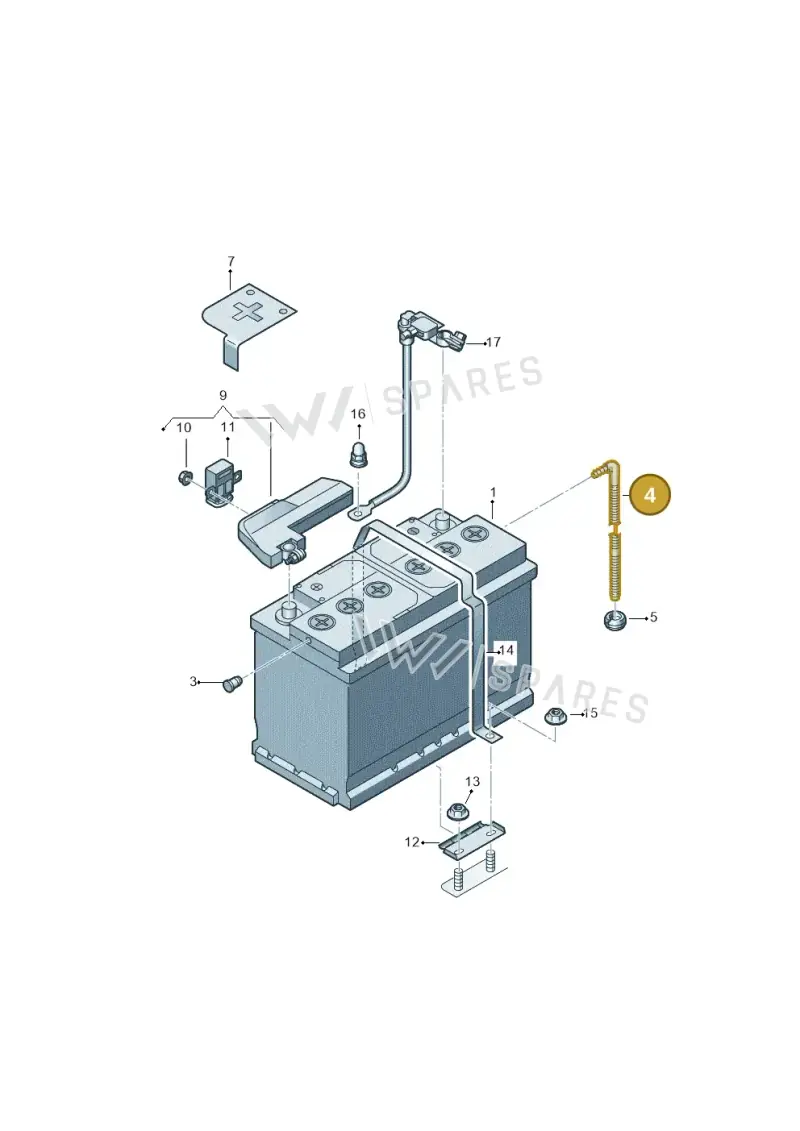 4G0915531 — Audi RS Q8 Quattro (2019-) diagram 429915000, position 4
