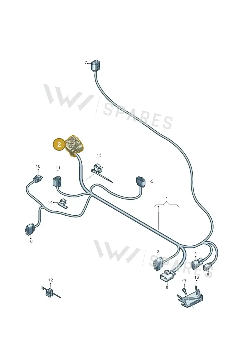 4G0973213A — Audi A6 (2018-2025) diagram 896971067, position 2