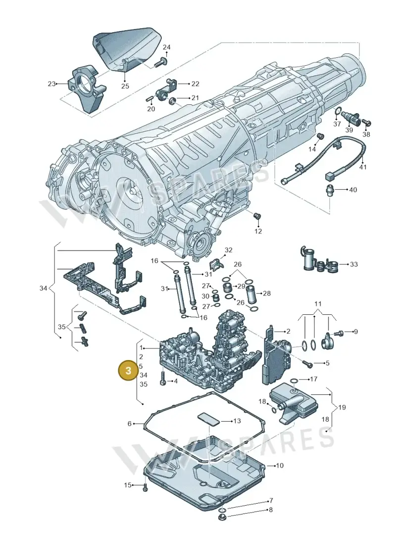 4G1927166B — Audi A6 Avant (2012-2018) diagram 647325800, position 3