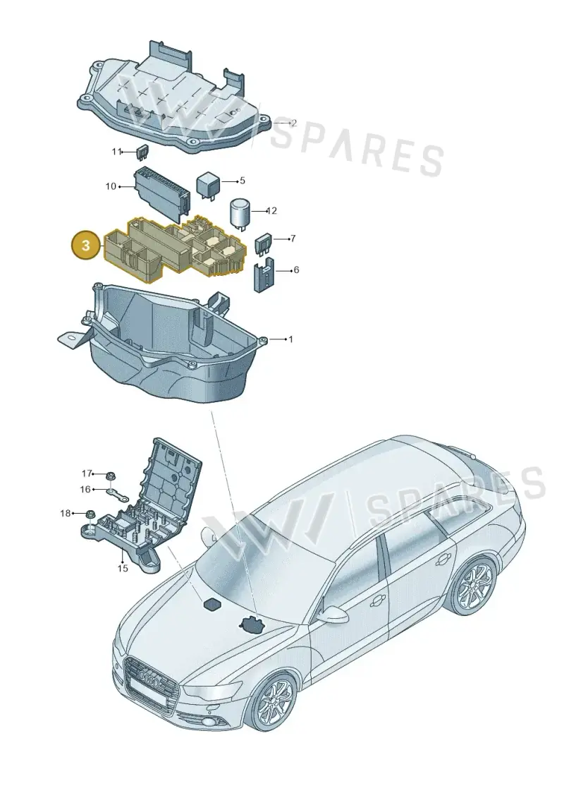4G1937503B — Audi RS6 Avant (2013-2018) diagram 758937200, position 3