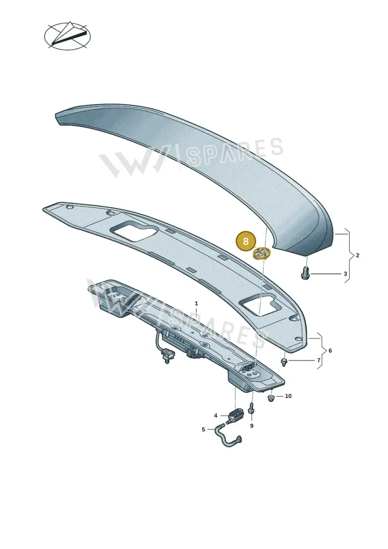 4G8827079E — Audi RS e-tron GT (2020-2020) diagram 4j1827500, position 8