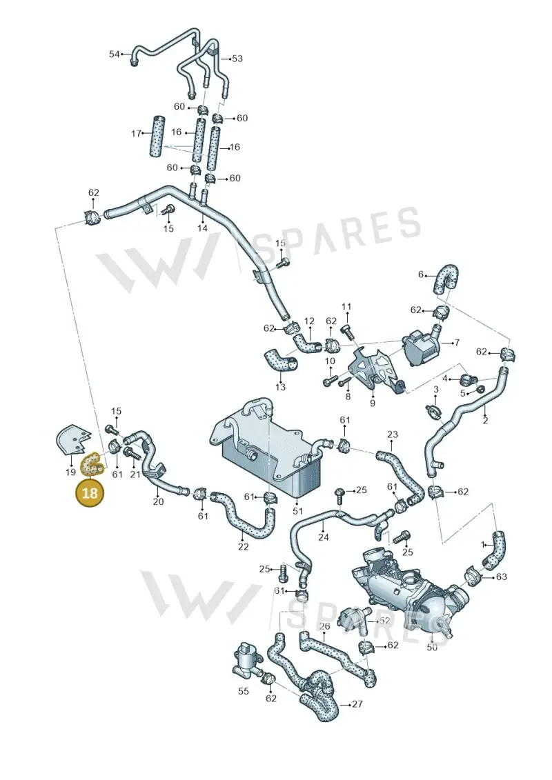 4H0121445K — Audi A8 (2013-2018) diagram 771121520, position 18