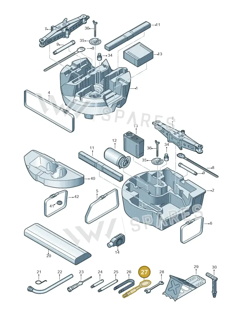 4H0805615 — Audi RS Q8 (2019-2025) diagram 429011100, position 27