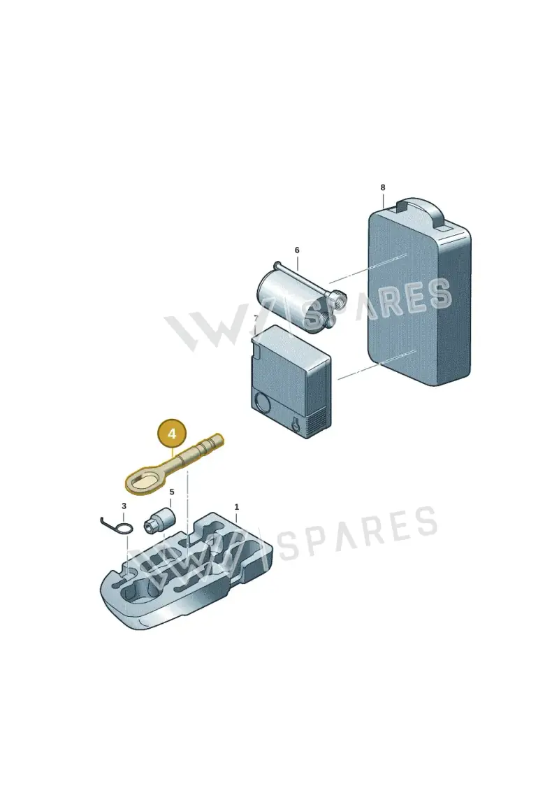 4H0805615A — Audi Q4 Sportback (2021-2022) diagram 89a011100, position 4
