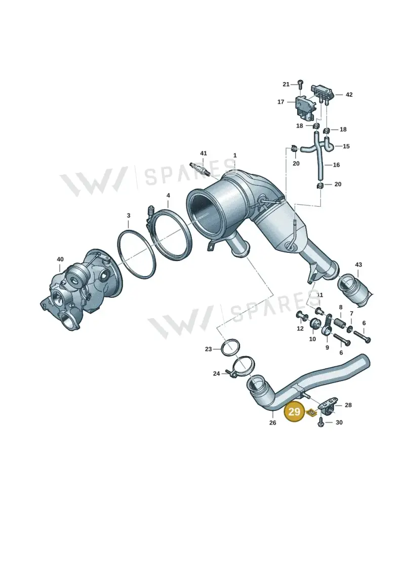 4H0821213 — Audi A5 Limo 2.0 (2024-) diagram 8wk253440, position 29