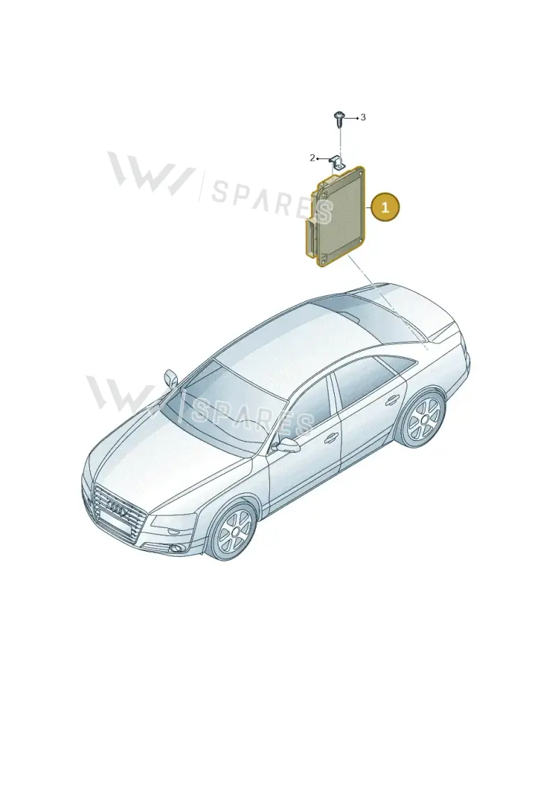 4H0907163B — Audi A8 (2013-2018) diagram 771907250, position 1