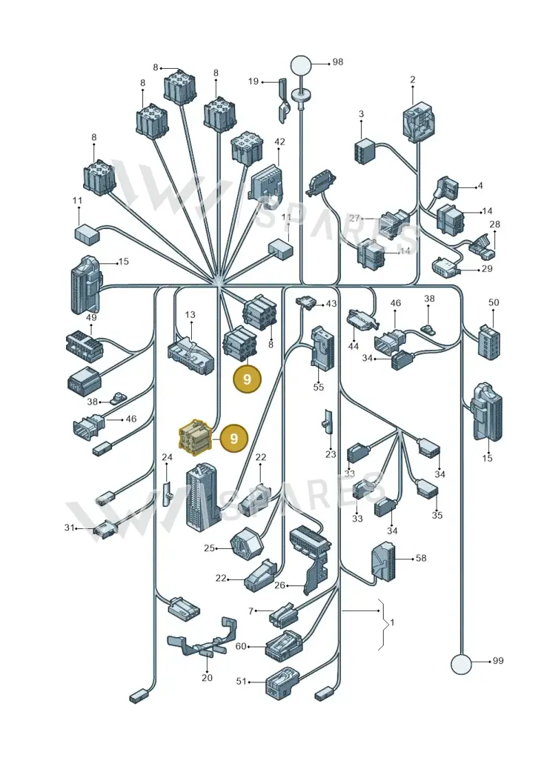 4H0937527B — Volkswagen Gran Santana (2015-2019) diagram 865971830, position 9