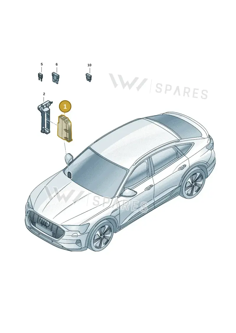 4H0941824 — Audi Q6 e-tron (2023-) diagram f5s971905, position 1