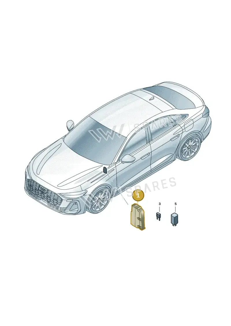 4H0941824 — Audi A5 Limo 2.0 (2024-) diagram 8wh971905, position 1