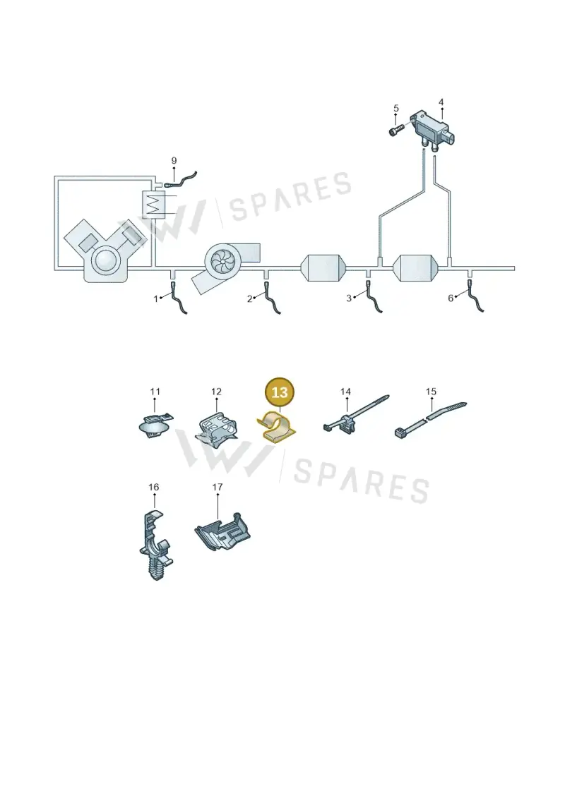 4H0971741 — Audi A6 (2018-2025) diagram 430906002, position 13