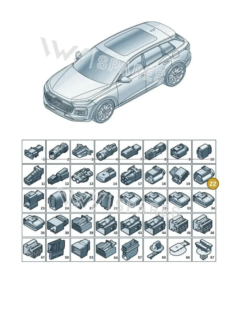 4H0973713G — Audi Q6 e-tron (2023-) diagram f5s971820, position 22