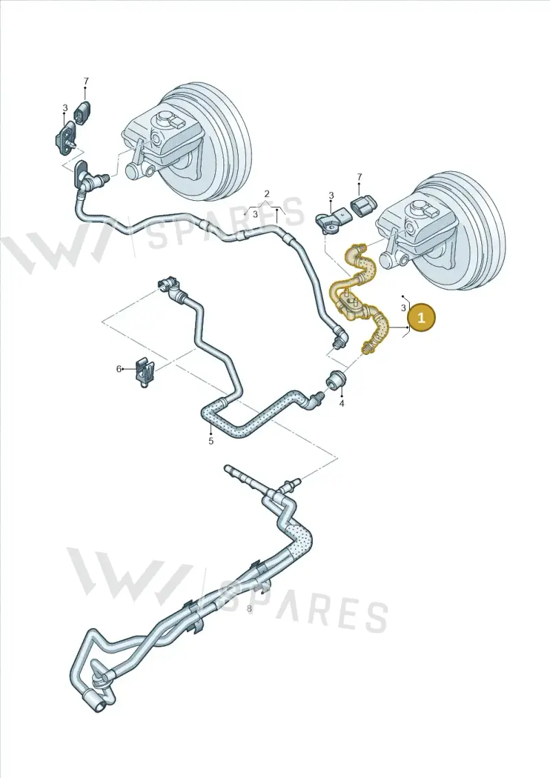 4H1611931B — Audi A8 (2013-2018) diagram 771611700, position 1