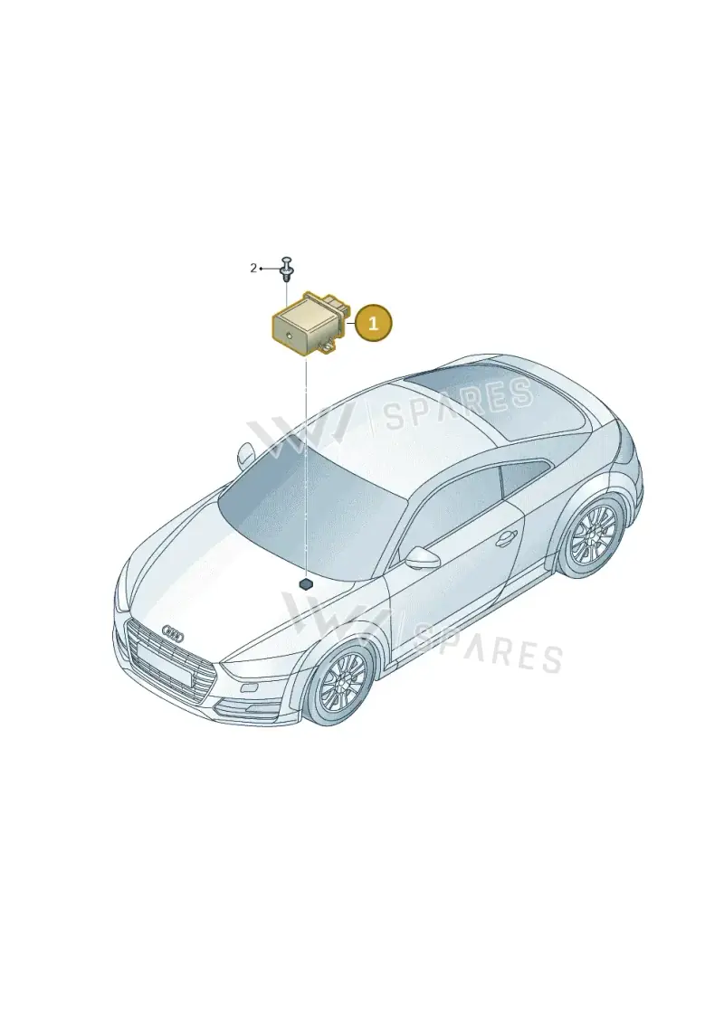 4H4907357D — Audi TTS (2014-2023) diagram 850941280, position 1