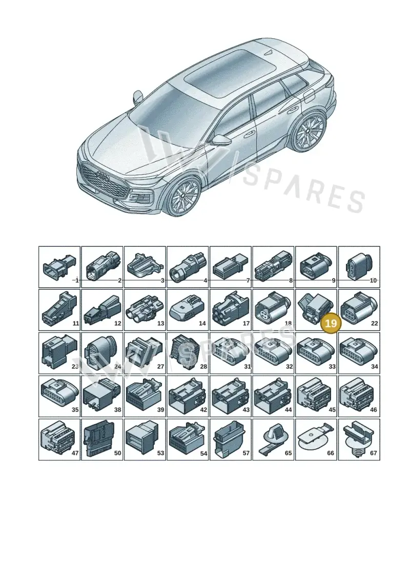 4J0973704 — Audi Q6 e-tron (2023-) diagram f5s971820, position 19