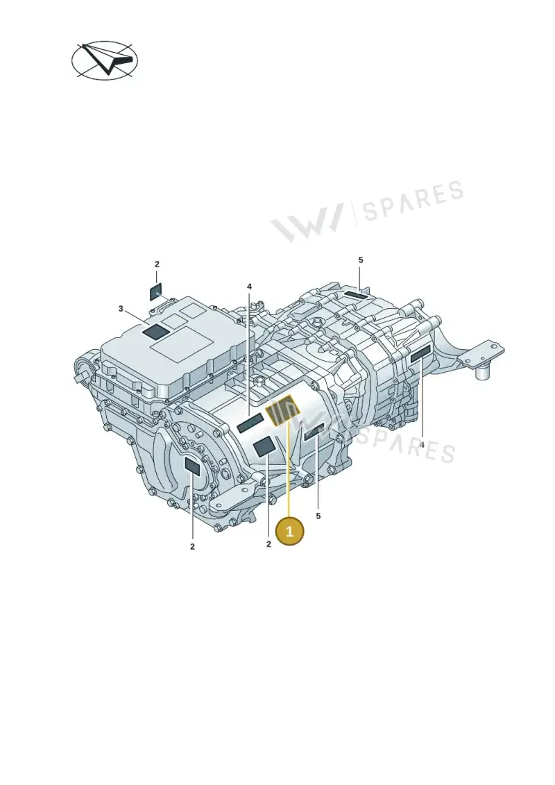4J3010001F — Audi RS e-tron GT (2020-2025) diagram 4j1010050, position 1