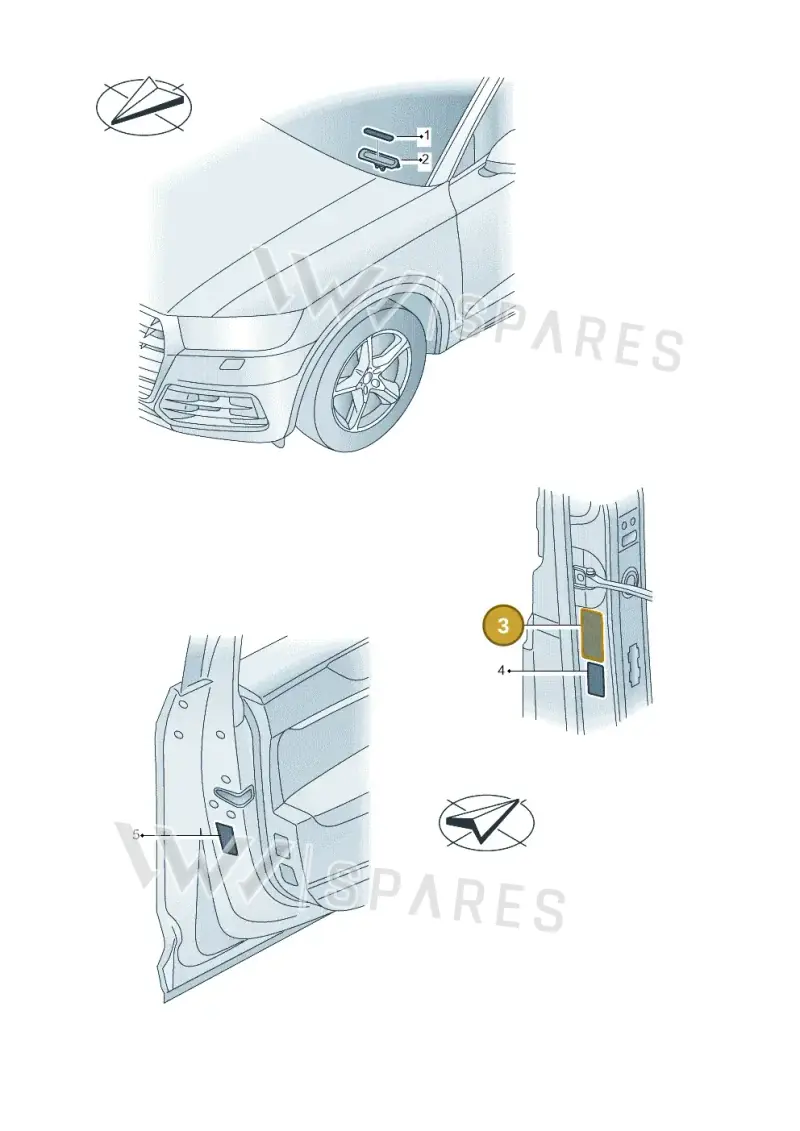 4J3010031 — Audi RS6 Avant (2019-2025) diagram 435010200, position 3