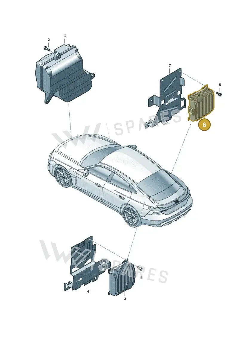 4J3035446 — Audi RS e-tron GT (2020-2025) diagram 4j1035250, position 6