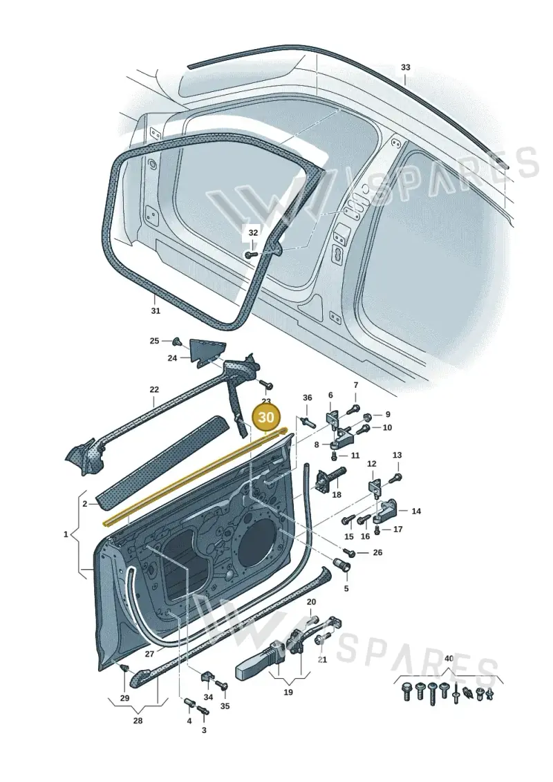 4J3837476CT94 — Audi RS e-tron GT (2020-2025) diagram 4j1831010, position 30