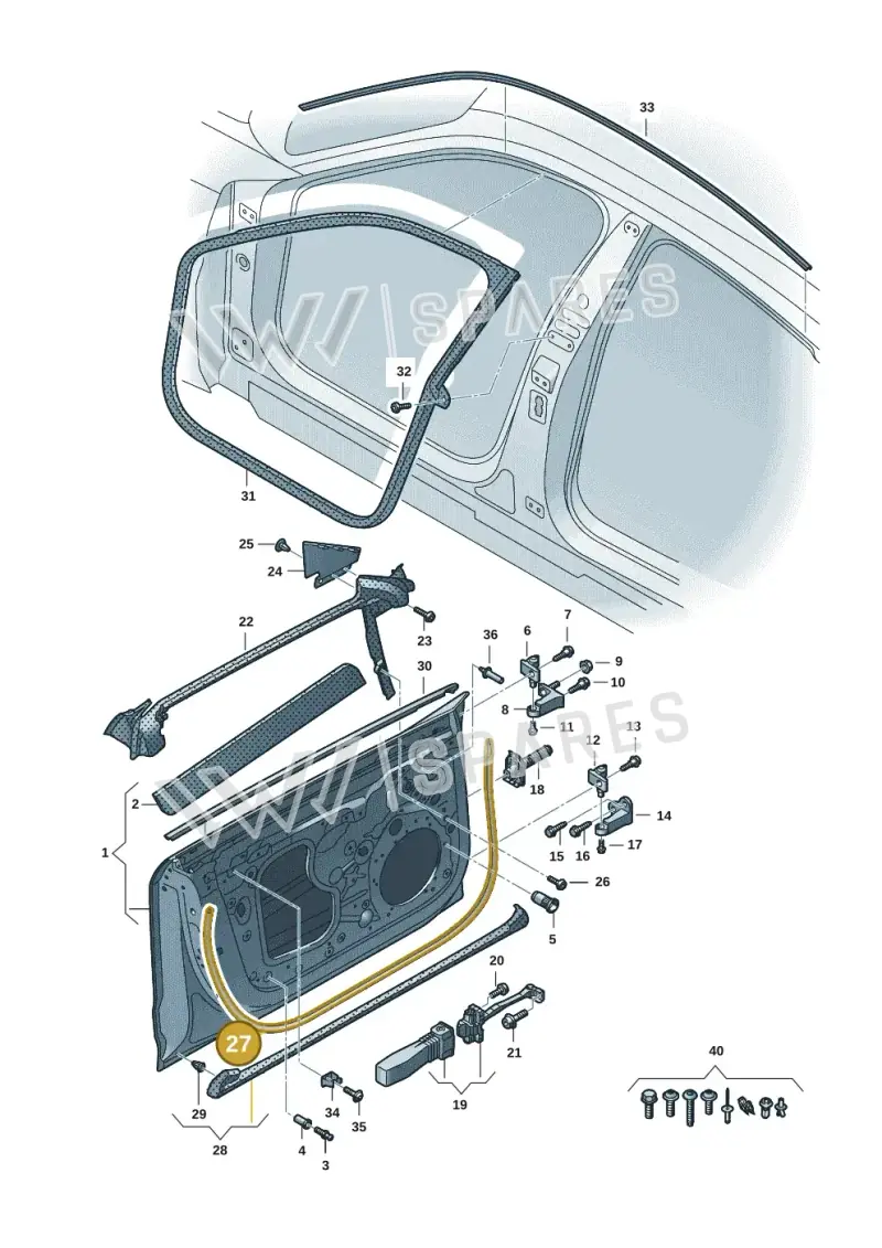 4J3837911 — Audi RS e-tron GT (2020-2025) diagram 4j1831010, position 27