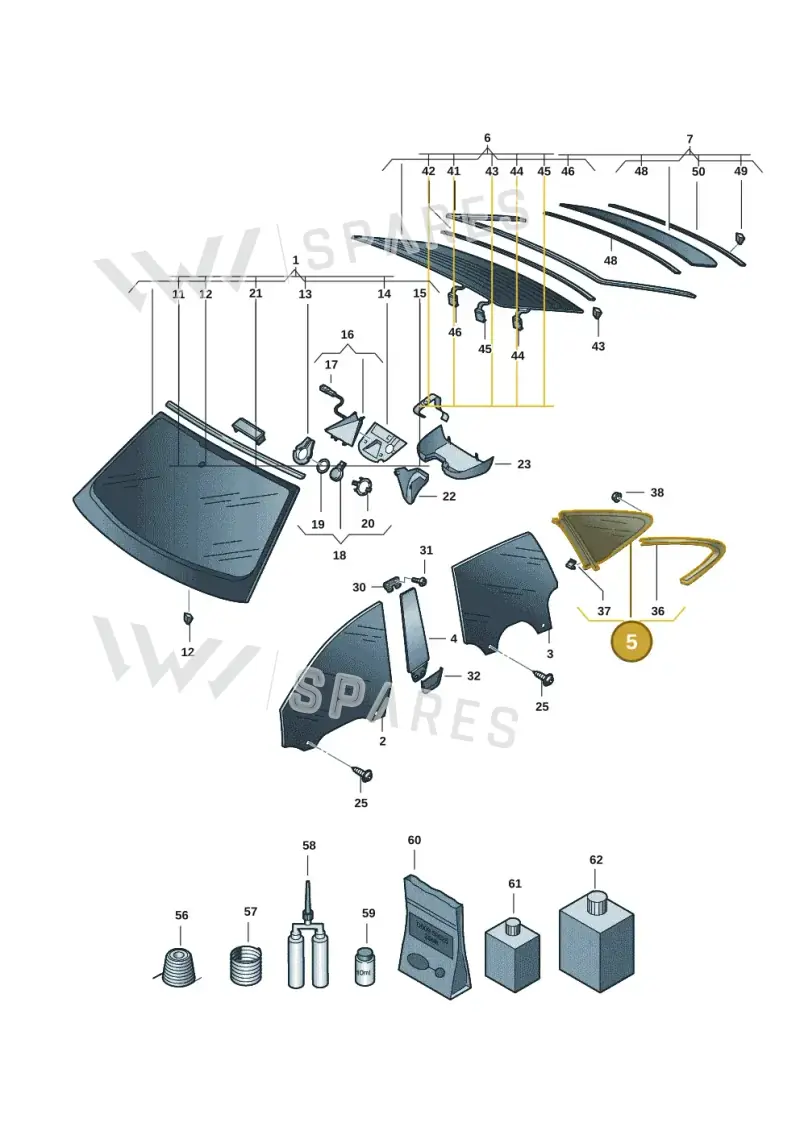 4J3845298G — Audi RS e-tron GT (2020-2025) diagram 4j1845000, position 5