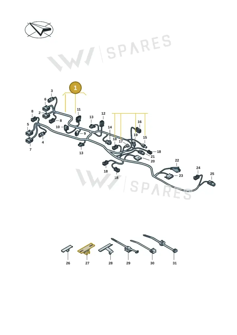 4J3971641B — Audi RS e-tron GT (2020-2025) diagram 4j1972660, position 1