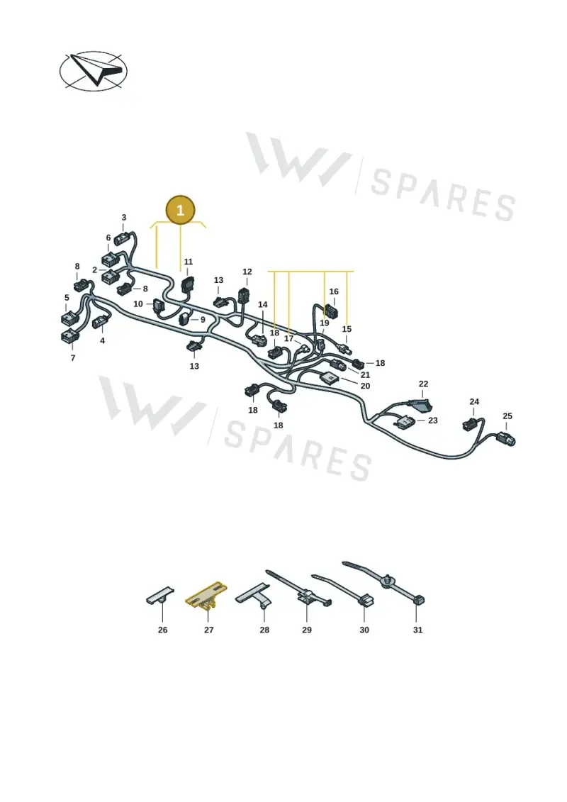 4J3971641H — Audi RS e-tron GT (2020-2025) diagram 4j1972660, position 1