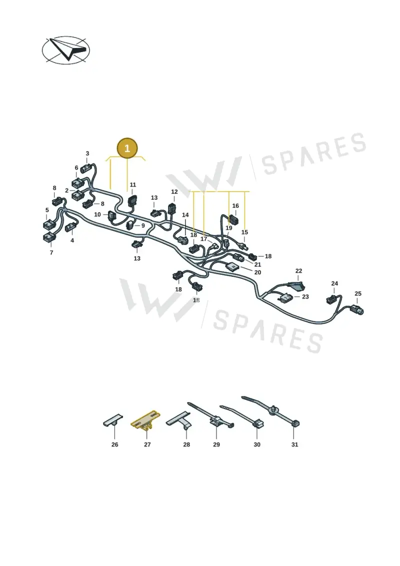 4J3971641K — Audi RS e-tron GT (2020-2025) diagram 4j1972660, position 1