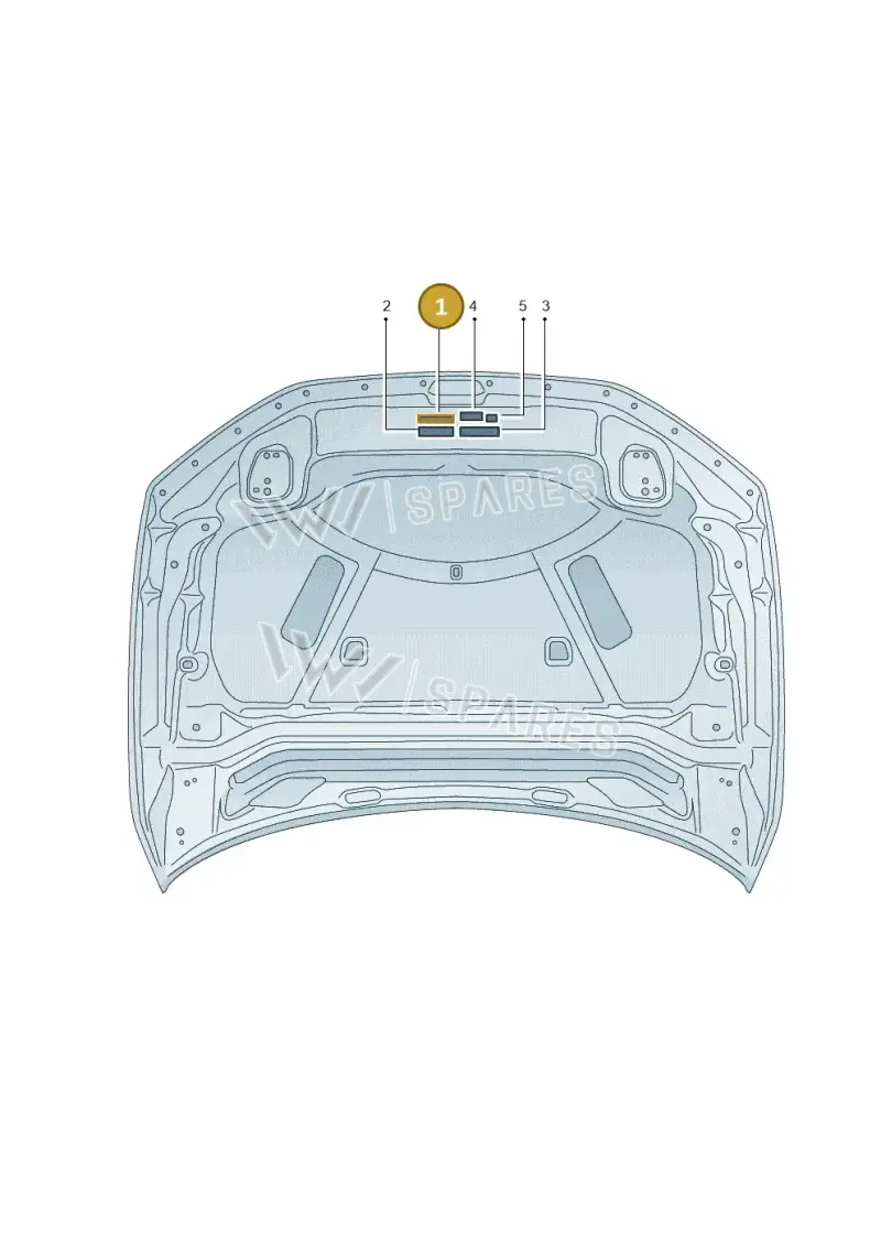 4K0010504C — Audi A6 (2018-2025) diagram 430010100, position 1