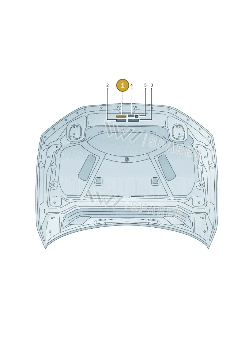 4K0010504G — Audi A6 (2018-2025) diagram 430010100, position 1