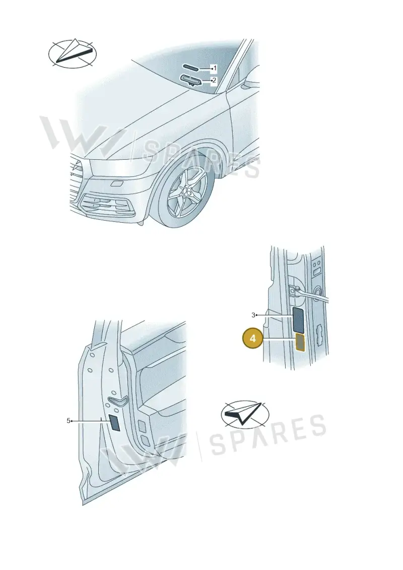 4K0010552A — Audi RS6 Avant (2019-2025) diagram 435010200, position 4