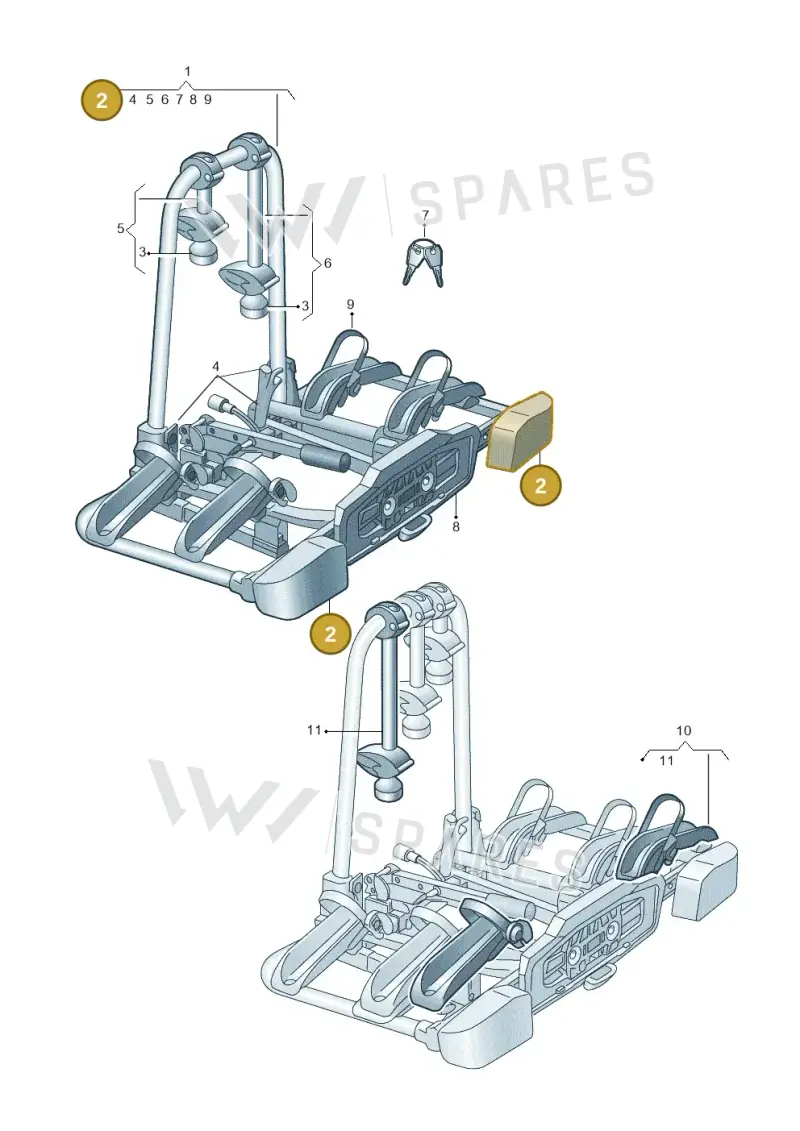 4K0052719 — Audi Q6 e-tron (2023-2025) diagram f5s071060, position 2