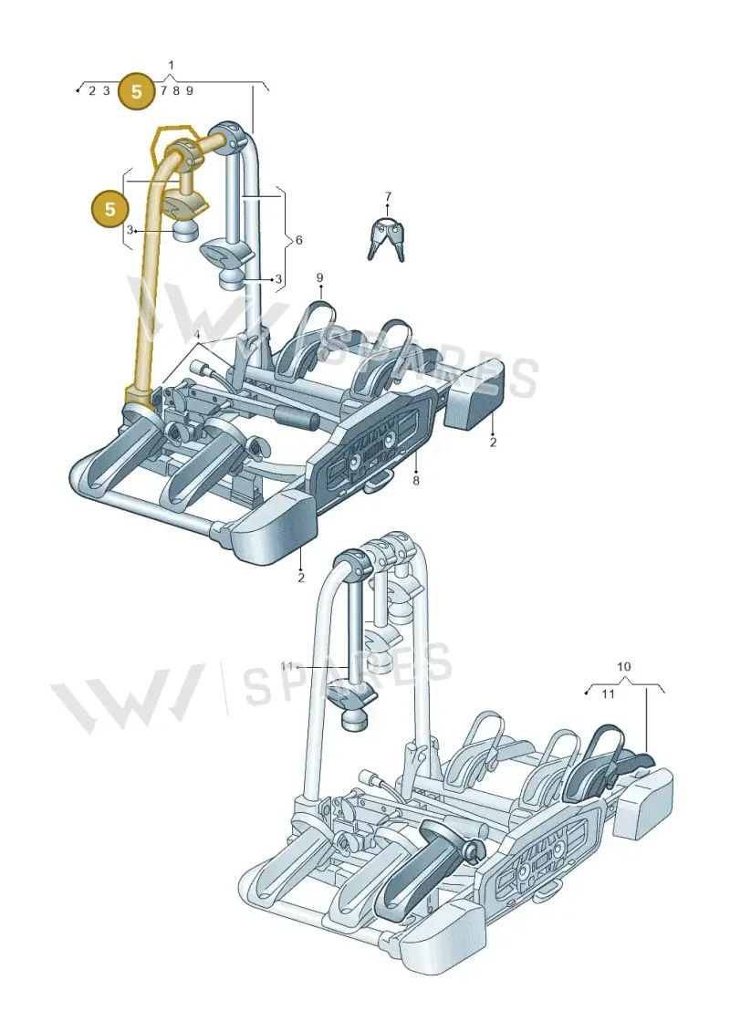 4K0071745 — Audi Q6 e-tron (2023-2025) diagram f5s071060, position 5