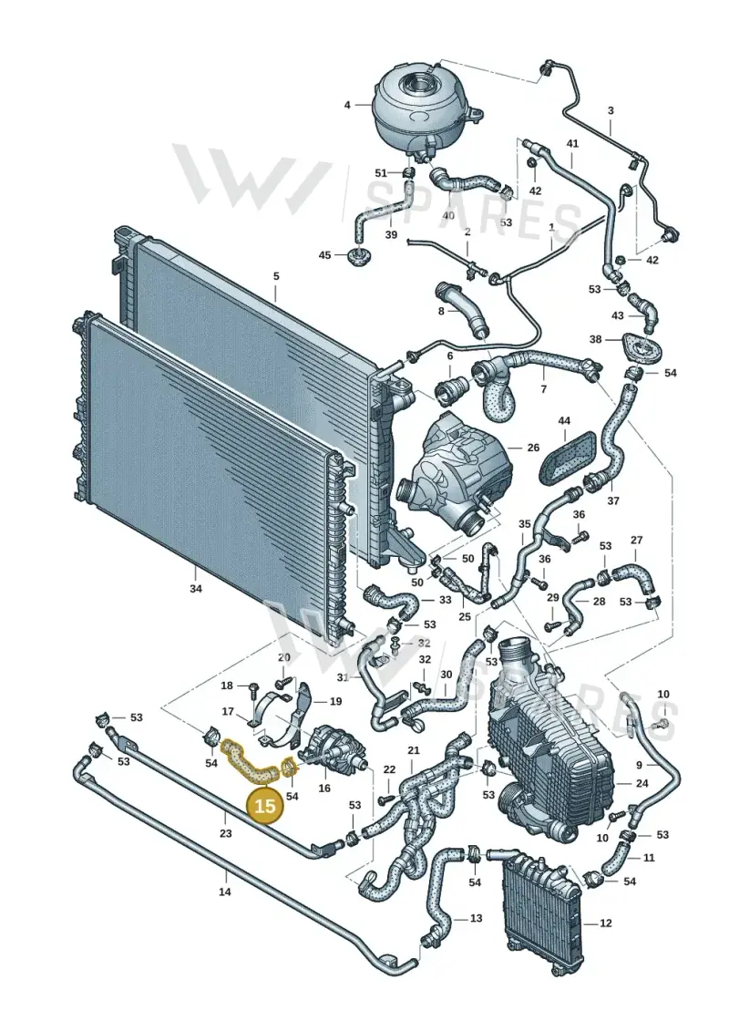 4K0145919N — Audi A6 (2018-2025) diagram 435121080, position 15